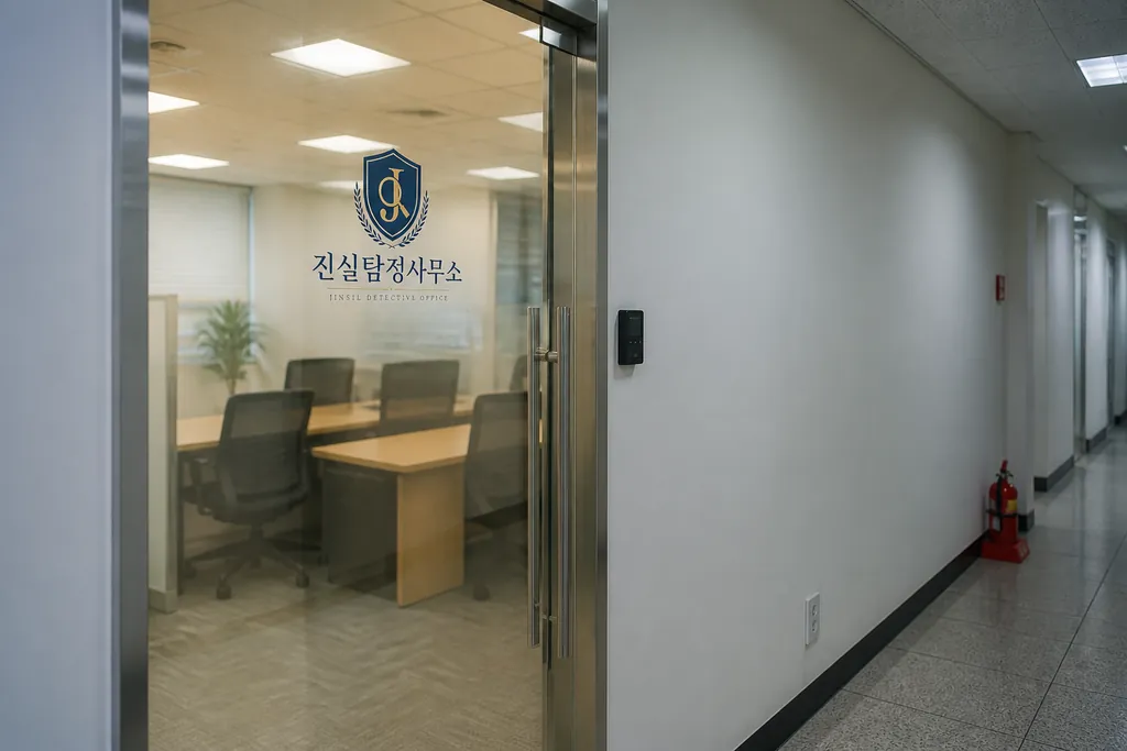 사무소 실내 전경
